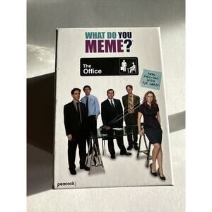 What Do You Meme?‎ The Office Edition - Hilarious Adult Party Game **NEW**